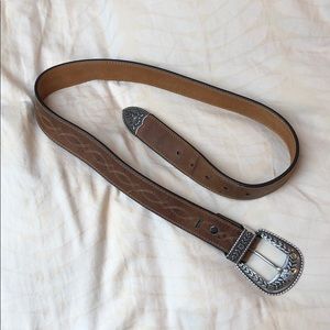 Ariat leather belt